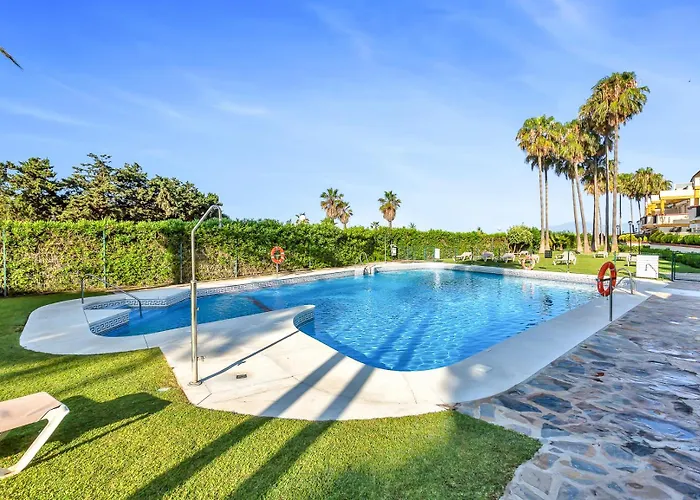 Modern Beach Apartment Romana Playa 723 In Marbella, Elviria