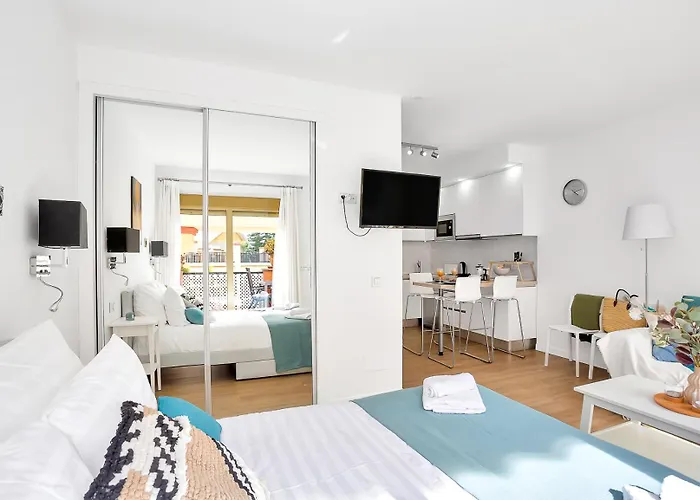 Modern Beach Apartment Romana Playa 723 In Marbella, Elviria